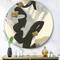 Designart - Glam Collage II - Glam Metal Circle Wall Art